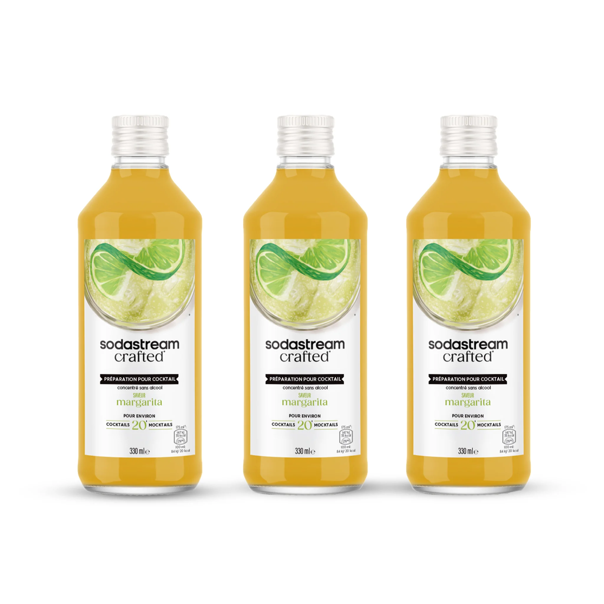 3-Pack Sirop Margarita 330ml