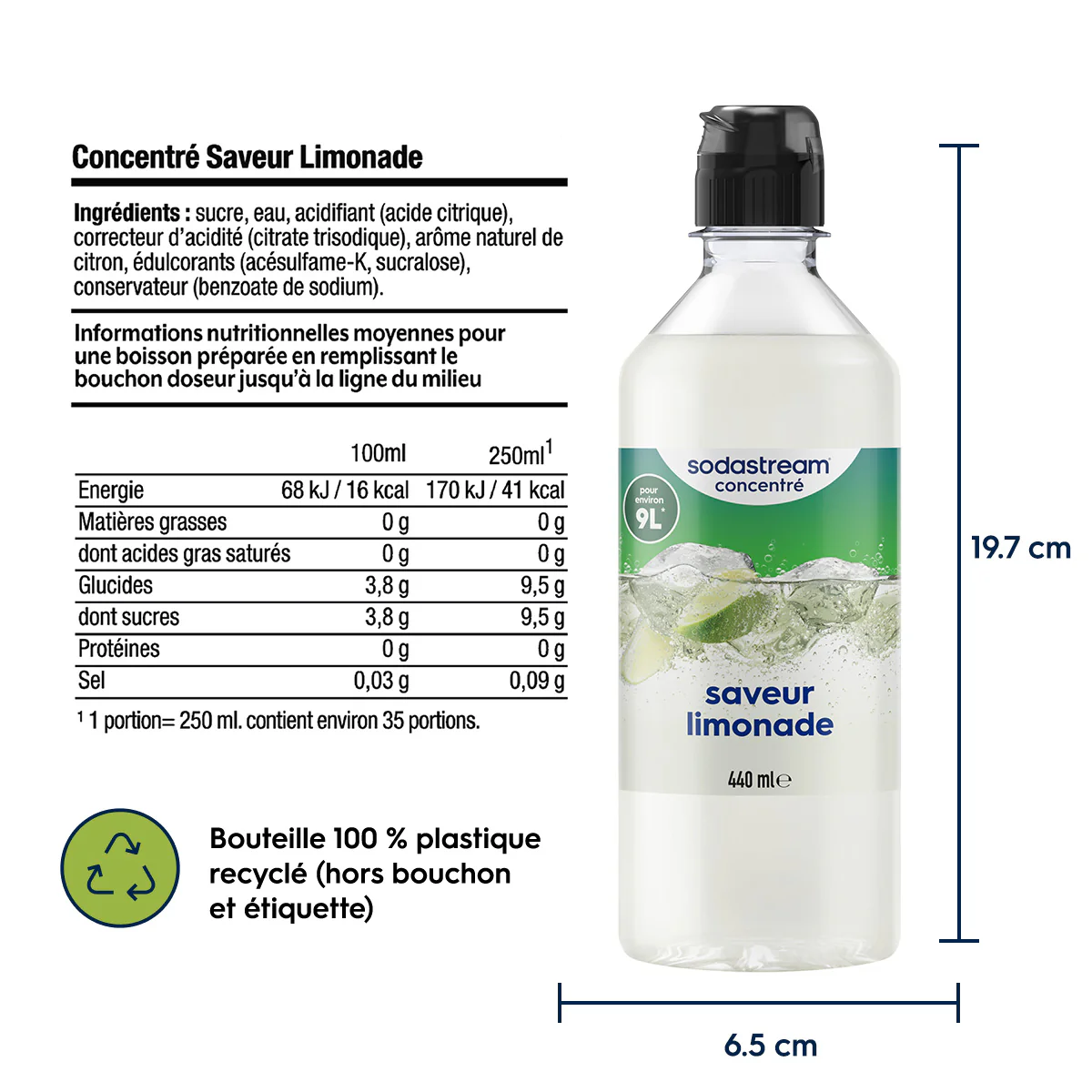 Sirop Limonade 440ml - Image 6