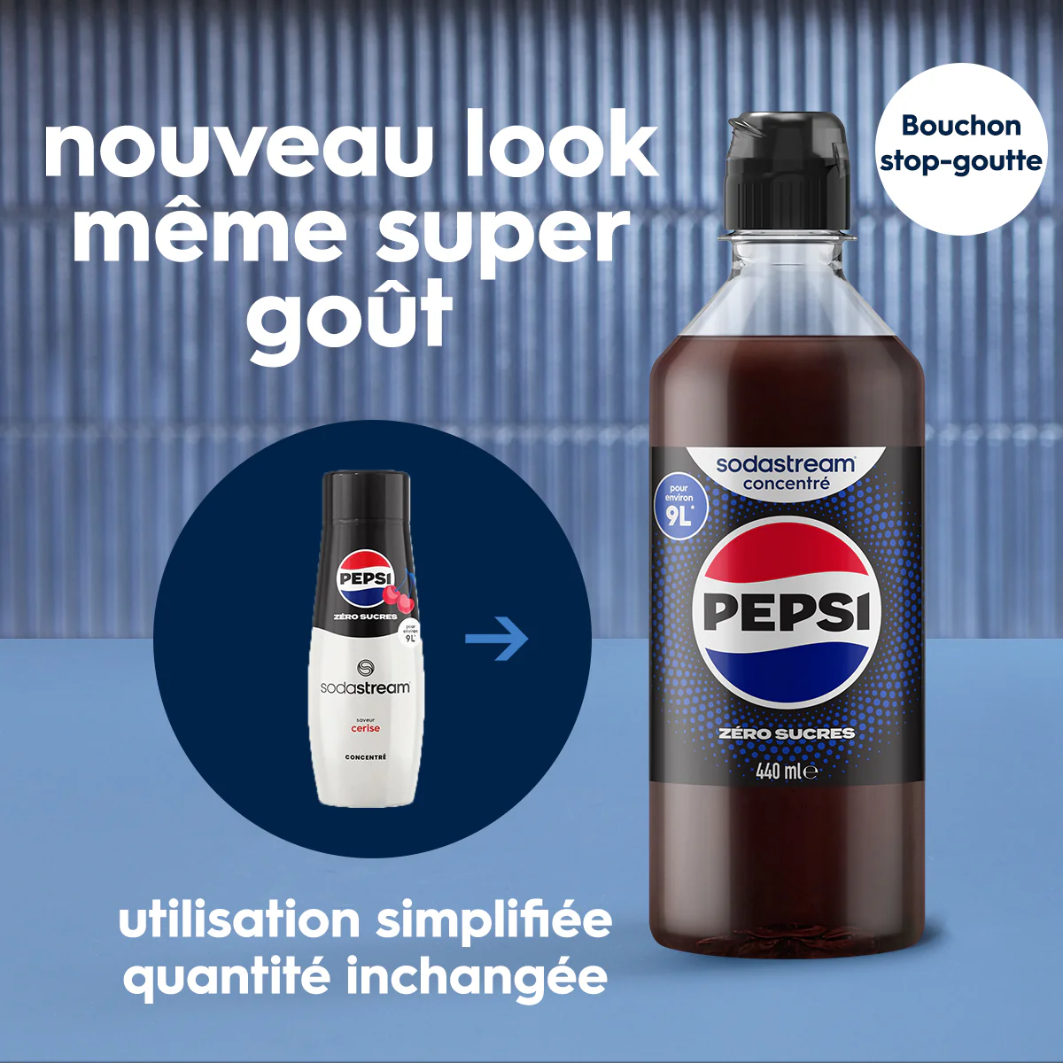 6-Pack Sirop Pepsi Zéro Sucres Saveur Cerise 440ml - Image 4