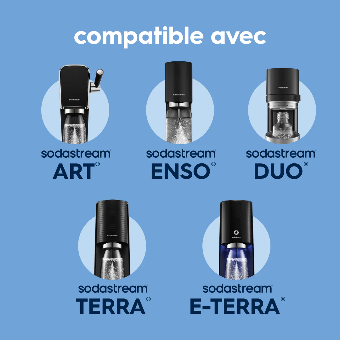 Gourde isotherme 0,9L fizz&go Cool bleue - Image 9