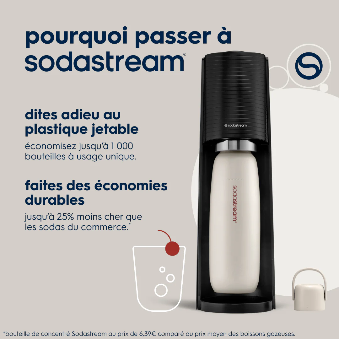 Gourde isotherme 0,9L fizz&go Cool sable - Image 4