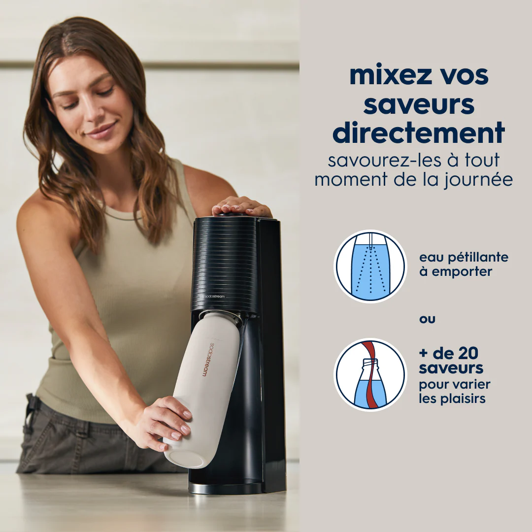 Gourde isotherme 0,9L fizz&go Cool sable - Image 5