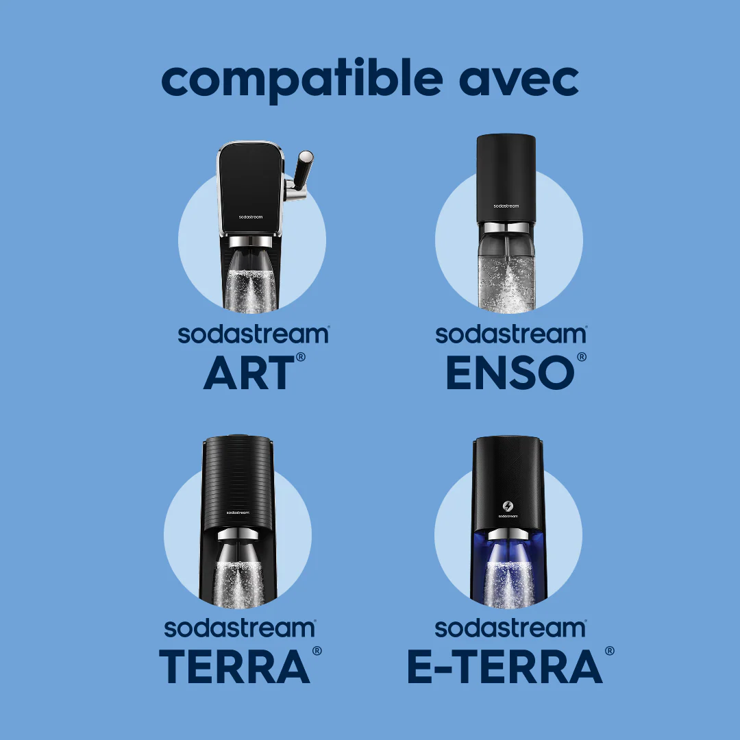 Gourde isotherme démontable 0,7L fizz&go Easy mix bleue - Image 10