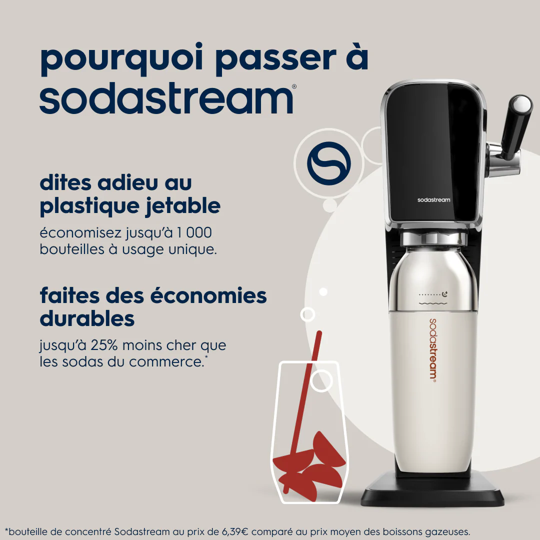 Gourde isotherme démontable 0,7L fizz&go Easy mix sable - Image 5