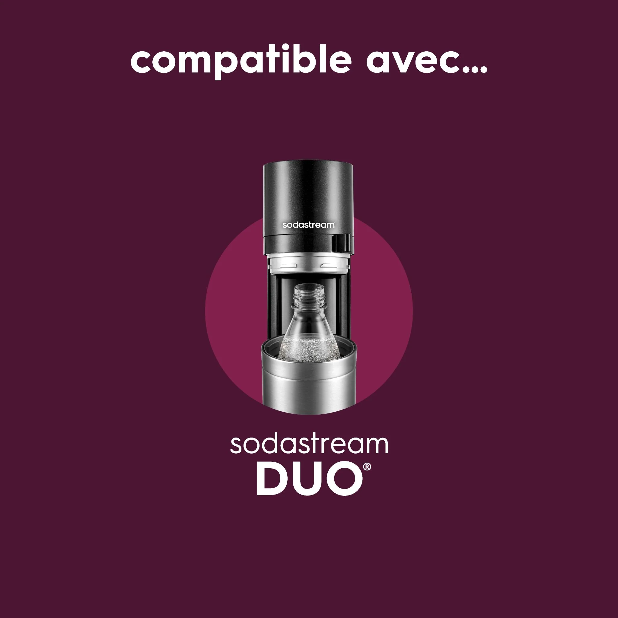 Carafe en verre DUO 1L - Image 4