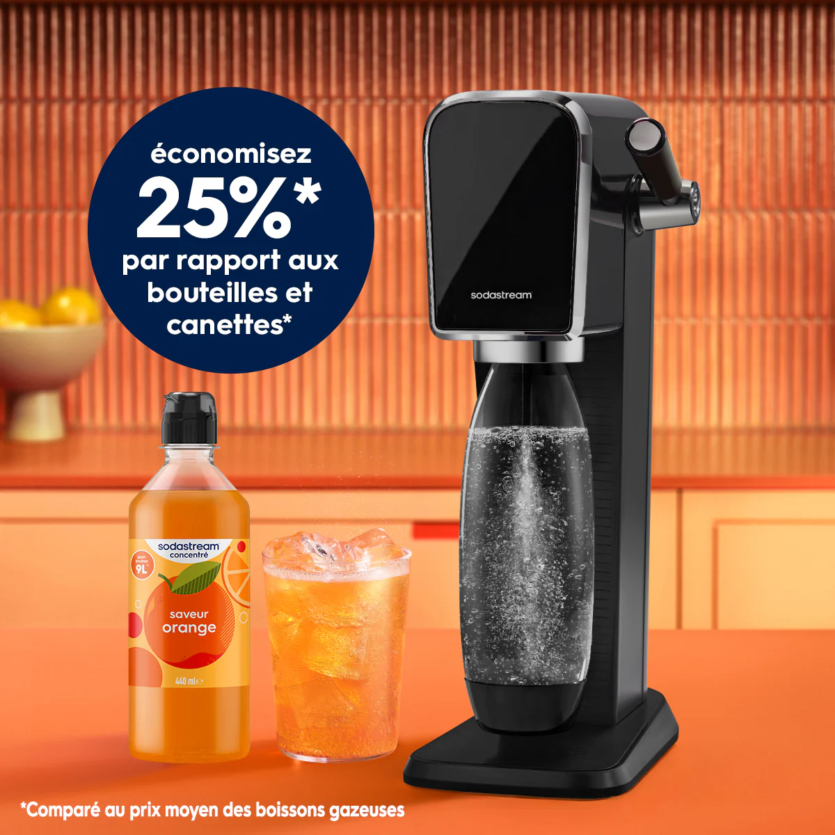 Sirop Orange 440ml - Image 3