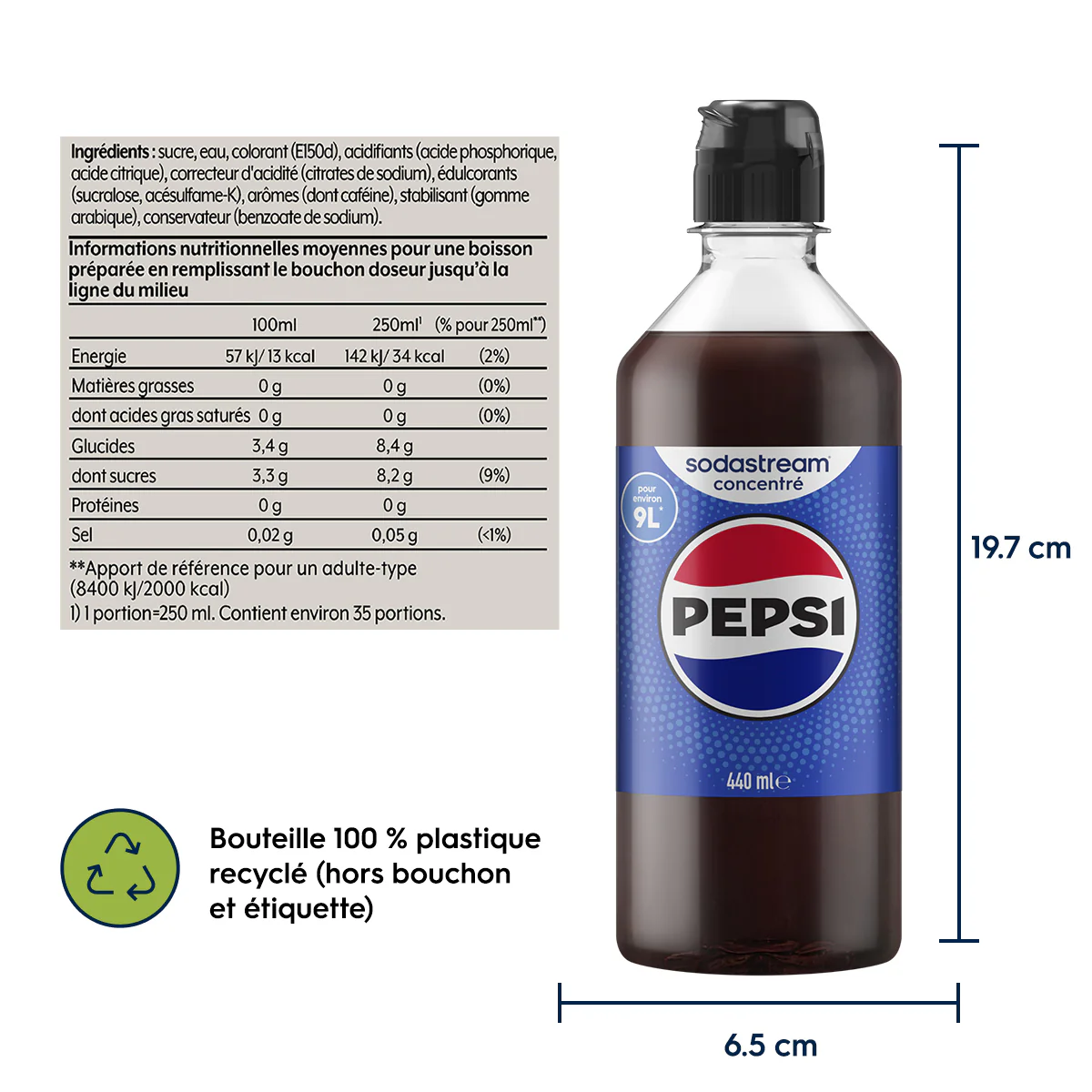 6-Pack Sirop Pepsi 440ml - Image 6